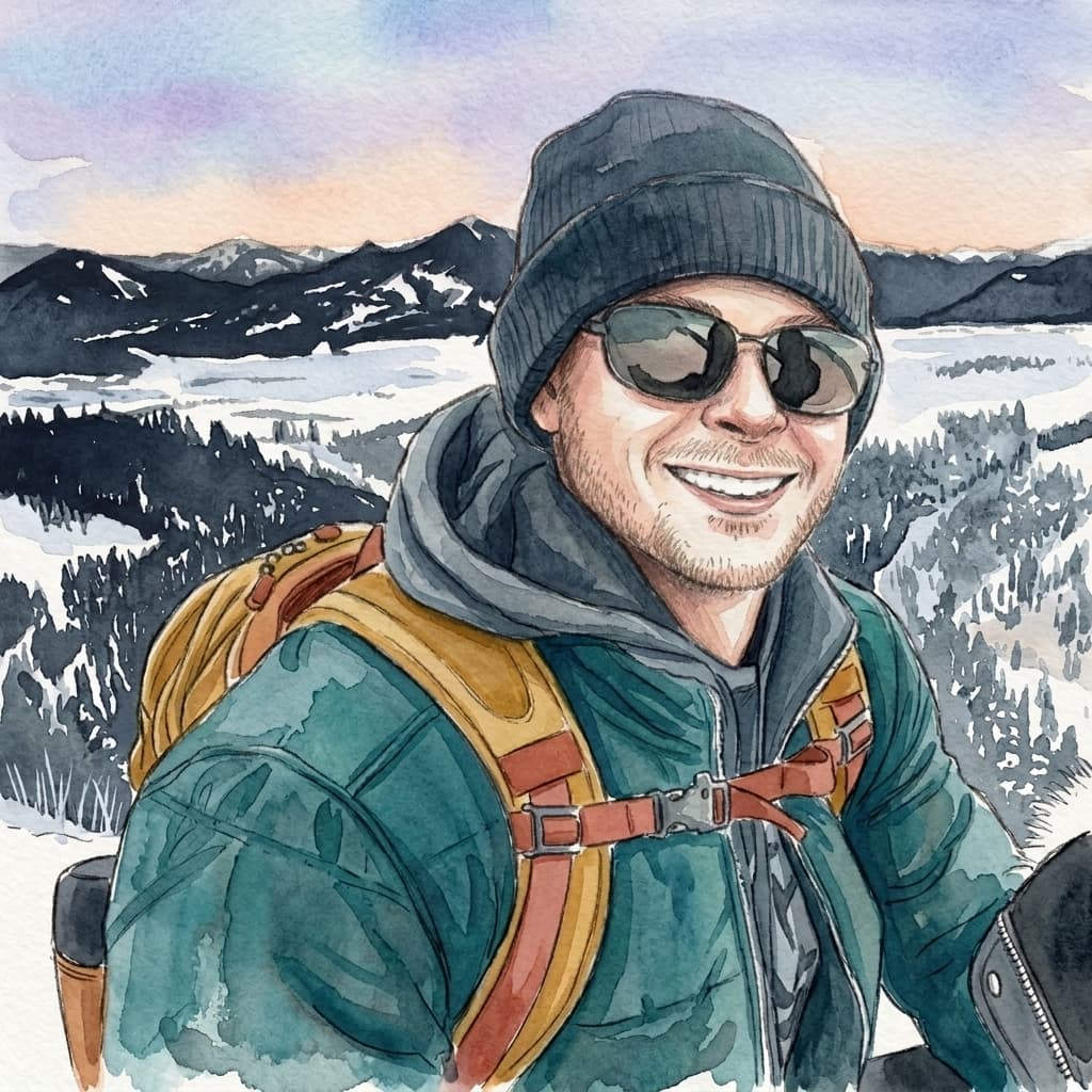 Portrait of Sam Ernst outdoors